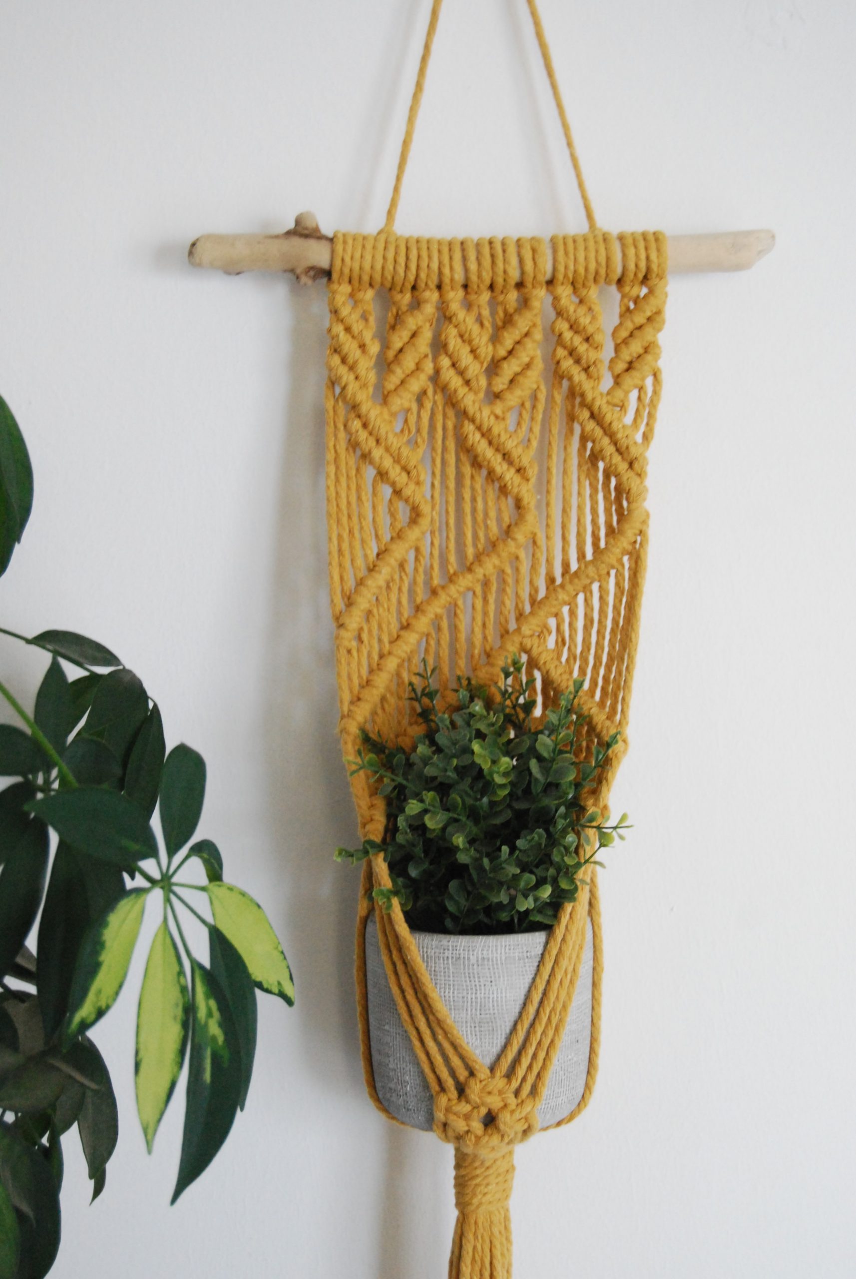 Suspension macramé